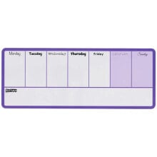 NOBO 14x36 cm Magnetic Whiteboard Planner