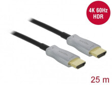 DeLOCK 85016 HDMI кабель 25 m HDMI Тип A (Стандарт) Черный