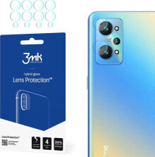 Защитные пленки и стекла для смартфонов 3MK Szkło hybrydowe na obiektyw aparatu 3MK Lens Protection Realme GT Neo 2 5G [4 PACK]