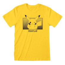 HEROES Pokemon Pikachu Katakana Short Sleeve T-Shirt