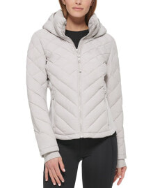 Women's Hooded Packable Puffer Coat