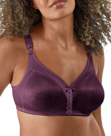 Bali double Support Tailored Wireless Lace Up Front Bra 3820