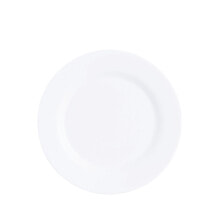 Plate set Arcoroc Intensity White 6 Units Glass 25,5 cm