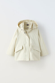 Parka with gilet