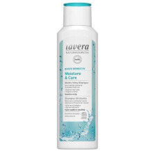 Шампуни для волос lavera Basis Sensitiv Moisture & Care Shampoo Увлажняющий шампунь с миндальным молочком и алоэ вера 250 мл