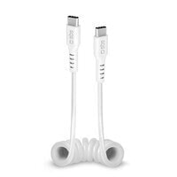 SBS TECABLETYPCCS1W - 1 m - USB C - USB C - USB 3.2 Gen 1 (3.1 Gen 1) - White