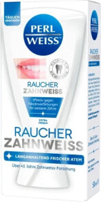 Купить зубная паста Perlweiss: Zahnpasta Raucher-Zahnweiss, 50 ml