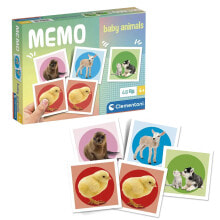 CLEMENTONI Memo pocket baby animals