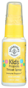 Витамины и БАДы для детей Beekeepers Naturals Kids Propolis Детский спрей для горла с прополисом 30 мл