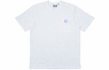 New Balance 胸前小口袋运动短袖T恤 国内版 情侣款 白色 / Футболка New Balance NEA2E023-WT T