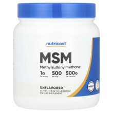 MSM, Unflavored, 17.9 oz (500 g)