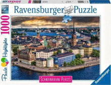 Ravensburger Puzzle 1000el Skandynawskie miasto widok 167425