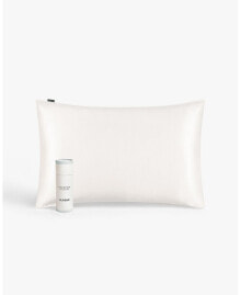 LILYSILK white 100% Pure Mulberry Silk Pillowcase, Queen