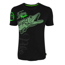 Купить мужские спортивные футболки и майки HOTSPOT DESIGN: Hotspot Design Fishing Mania Pike short sleeve T-shirt