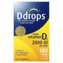 Liquid Vitamin D3, 1000 IU, 0.17 fl oz (5 ml)