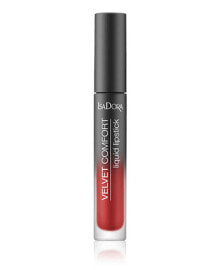 IsaDora Velvet Comfort Liquid Lipstick 68 Cool Brown (4 ml)