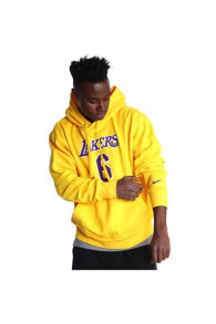 Los Angeles Lakers Pullover Fleece Essential Erkek Sweatshirt DB1181-728