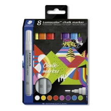 Жидкие маркеры Staedtler Lumocolor 344 8 Предметы