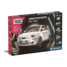 Купить детские конструкторы Clementoni: CLEMENTONI Game Conduction Kit Fiat 500 Electric And Game 45.1x31.1x7 cm