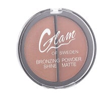 Glam Of Sweden Bronzing Powder Shine & Mate Двухцветный - матовый и мерцающий бронзер 8 г