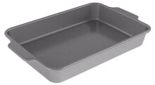 Dishes and molds for baking and baking