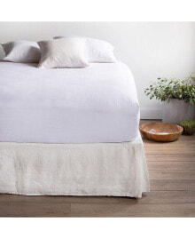 Bokser Home 100% French Linen Bedskirt - Twin