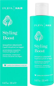 Feuchtigkeitsspendendes Shampoo für trockenes und normales Haar - Pupa Styling Boost Moisturizing Shampoo