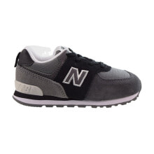 New Balance 574 Toddler Shoes Black-Grey ID574-WR1