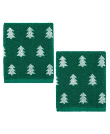 Nicole Miller festive Pine 2-Pack Cotton Hand Towel Set, 28