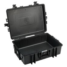 Ящики для строительных инструментов B&W Type 6500 портфель для оборудования Портфель/классический кейс Черный 6500/B/RPD