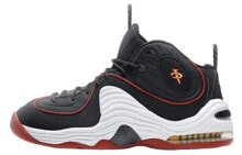 Nike Penny Air 2 Miami Heat 高帮 复古篮球鞋 男女同款 黑红 / Кроссовки Nike Penny Air 333886-002