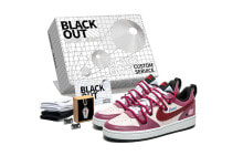 【定制球鞋】 Nike 情人节主题 解构双鞋带 爱心 低帮 板鞋 女款 粉红 / Кроссовки Nike BQ5448-110