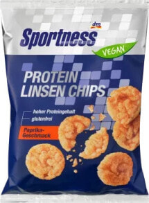 Protein Linsen Chips, Paprika Geschmack, vegan, 40 g