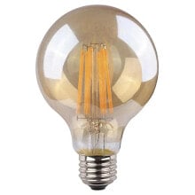 EDM Vintage Cistal LED Filament Globe Bulb E27 80 mm 8W 700 Lumens 2000K