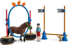 Educational play sets and figures for children