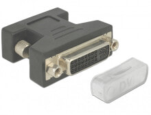 DeLOCK 60161 заглушка для розетки DVI Прозрачный 10 шт