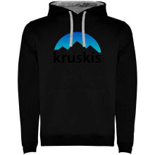 KRUSKIS Mountain Silhouette Two-Colour Hoodie