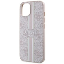 GUESS Guhmp14Mp4RpSP iPhone 14 Plus15 Plus 6.7 4G Printed Stripes phone case