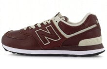 New Balance NB 574 低帮 跑步鞋 男女同款 棕色 / Кроссовки New Balance NB 574 ML574LPB