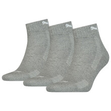 PUMA Cushioned Quarter short socks 3 pairs