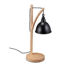 Tischlampe mit hängendem Lampenschirm