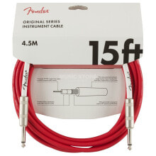 Fender Original Series Instrument Cable 4.5m (Fiesta Red)