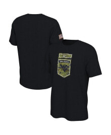 Nike men's Black West Virginia Mountaineers Veterans Camo T-shirt