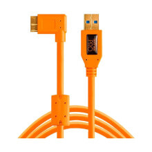 Купить фотоаппараты моментальной печати Tether Tools: TETHER TOOLS USB 3.0 Micro-B Right Angle 4.6 m/15 Cable