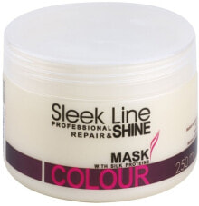 Regenerierende Maske für gefärbtes Haar - Stapiz Sleek Line Colour Mask