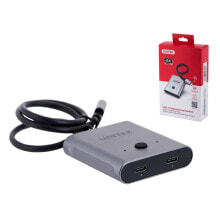 Купить компьютерные разъемы и переходники Unitek: Switch USB-C Unitek D1078A