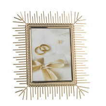 Photo frame Alexandra House Living Golden Crystal 27 x 2 x 32 cm