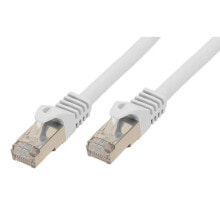 Кабели и разъемы для аудио- и видеотехники s-Conn Cat7, 15m сетевой кабель Белый S/FTP (S-STP) 75525-W