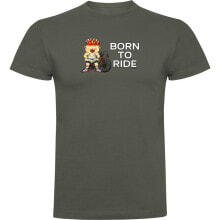Спортивная одежда, обувь и аксессуары kRUSKIS Born To Ride Short Sleeve T-Shirt