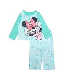 Купить детские пижамы для девочек Minnie Mouse: Toddler Girl Long Sleeve Long Leg 2-Piece Set